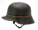 Helm der republikanischen Schutztruppe, Helm um 1916, (Bemalung nach 1918), Inv.-Nr. 0222-1972 © Bayerisches Armeemuseum