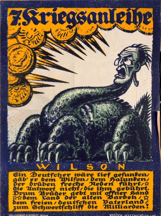Plakat zur Kriegsanleihe, Fritz Baldauf 1917, Inv. Nr. 0820-1990.i © Bayerisches Armeemuseum