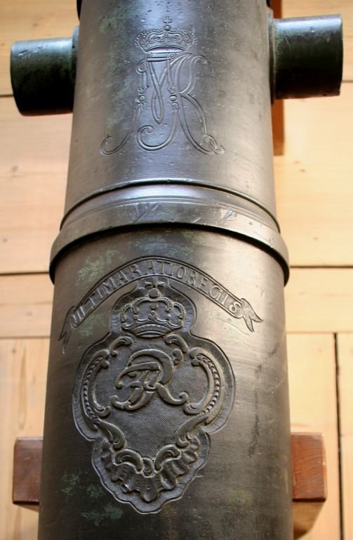 6-pfündiges Kanonenrohr, Bronze (Preußen, 1803) © Bayerisches Armeemuseum
