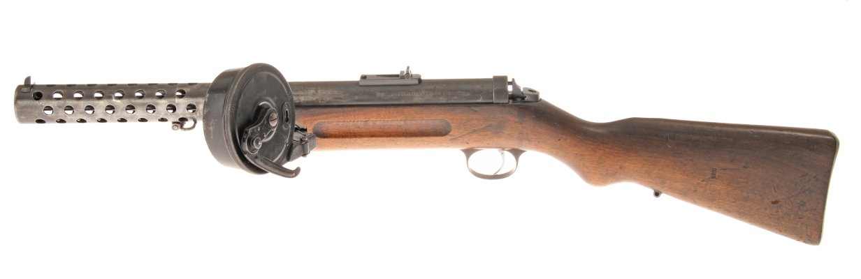 Maschinenpistole 18/I, Deutsches Reich 1918, Inv. Nr. E 5285 © Bayerisches Armeemuseum