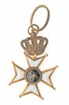 Vorderseite eines Kommandeurkreuzes des Militär-Max-Joseph-Ordens; Inv. Nr. N 3211 © Bayerisches Armeemuseum
