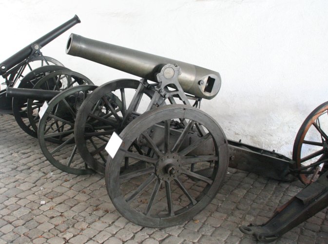 Kurze 15-cm-Kanone C/70, Inv.-Nr. D 318 © Bayerisches Armeemuseum