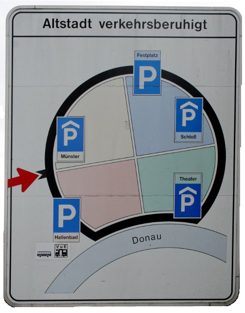 Parkleitsystem der Stadt Ingolstadt