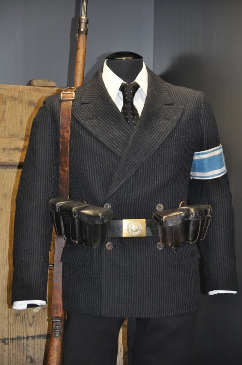 Figurine zur bayerischen Einwohnerwehr im Bayerischen Polizeimuseum © Bayerisches Armeemuseum
