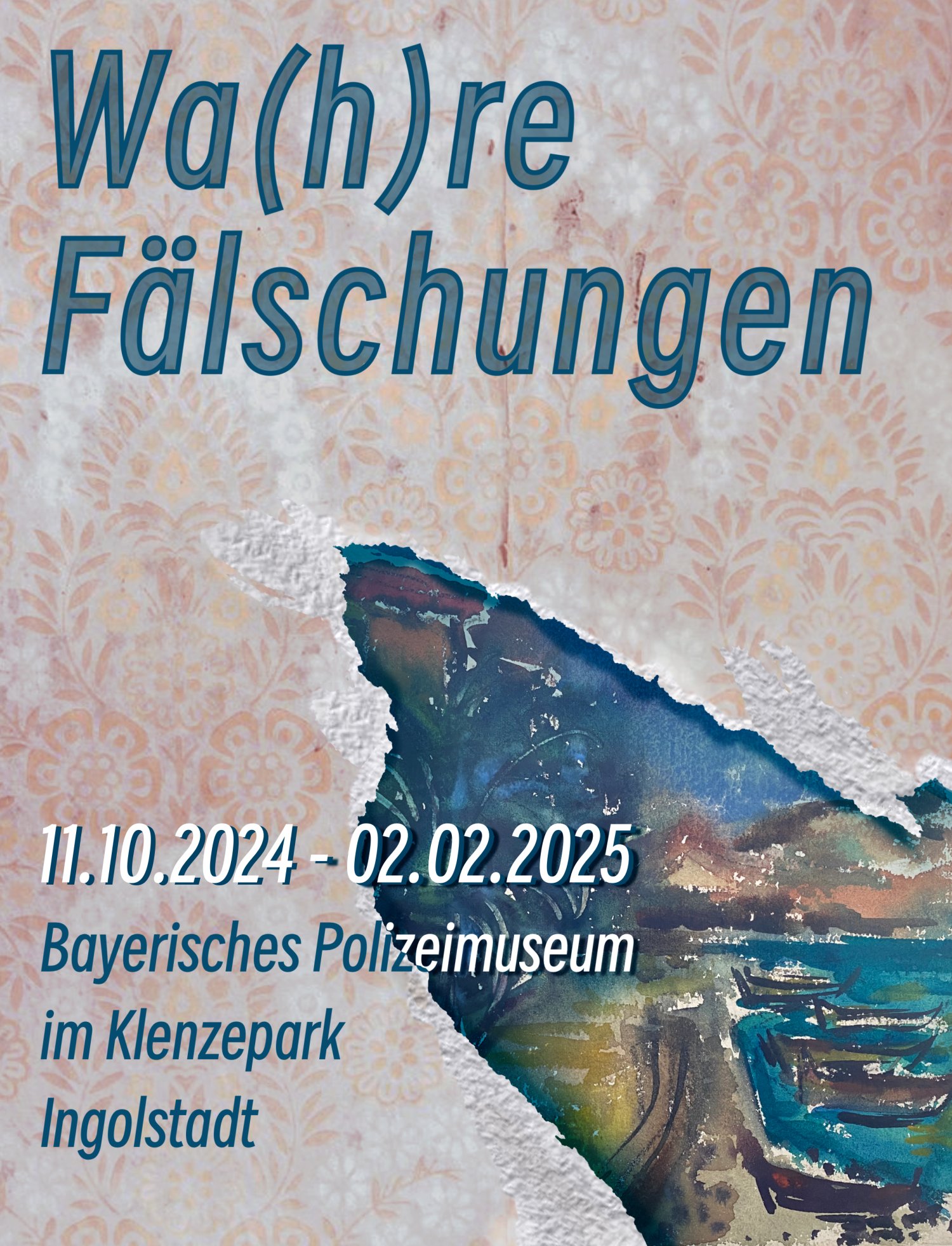 Plakat Wa(h)re Fälschungen