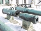 Kanone im Hof des Neuen Schlosses vor dem Eingang zum Bayerischen Armeemuseum © Bayerisches Armeemuseum